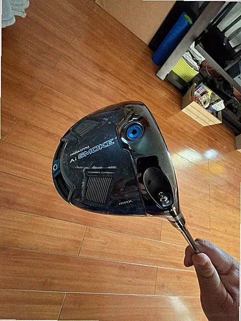 Callaway Paradym Ai Smoke Max Driver with Cypher Forty 5.0 Senior Flex Shaft
