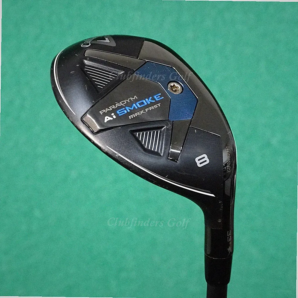 Callaway Paradym Ai Smoke Max Fast 33°* 8 Hybrid Cypher Fifty 5.0 Seniors w/HC