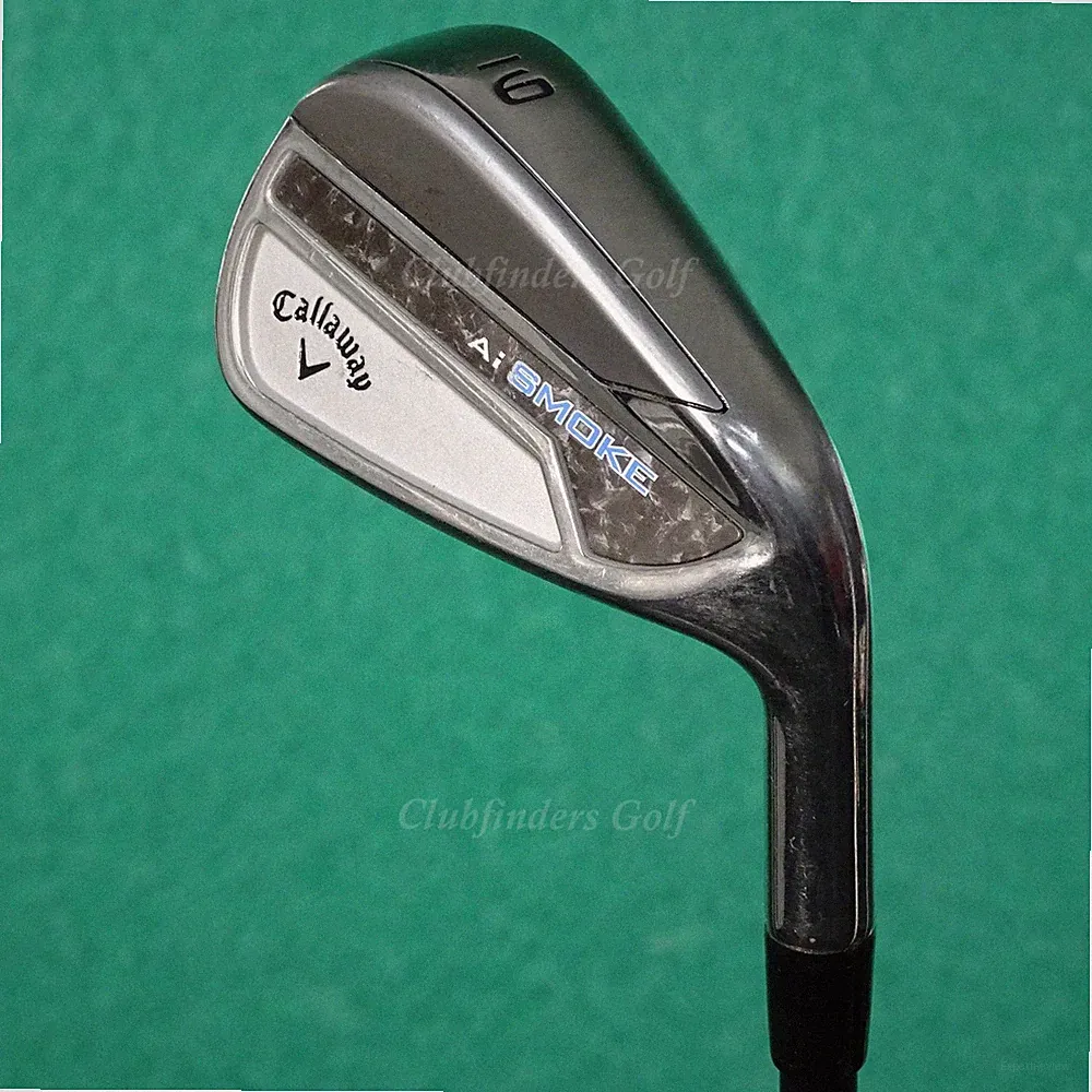 Callaway Paradym Ai Smoke Single 9 Iron KBS Max Graphite Iron Graphite Seniors