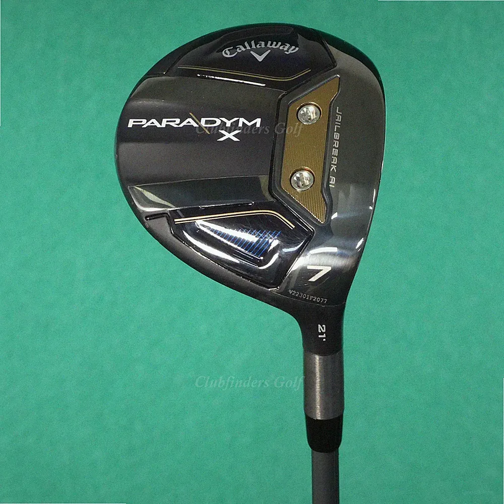 Callaway Paradym Fairway 21° 7 Wood Denali Charcoal 60g 5.5 Graphite Regular &HC