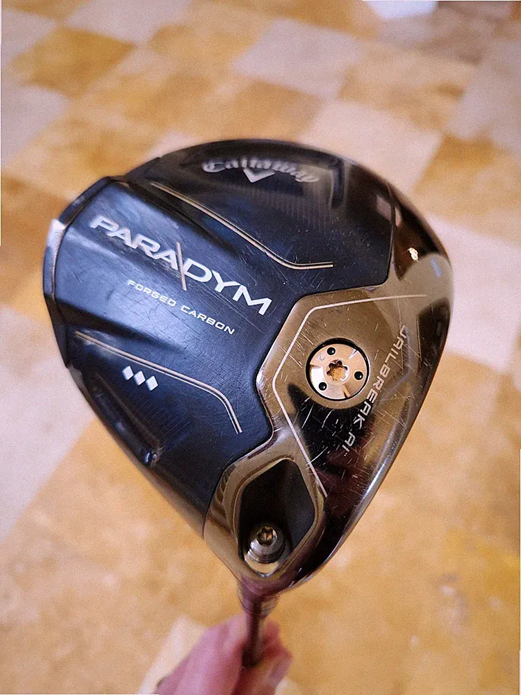 Callaway Paradym Triple Diamond 9* Driver HZRDUS BLACK Extra Stiff Graphite