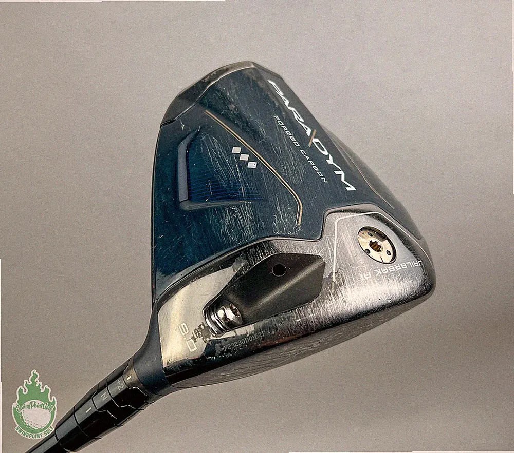 Callaway Paradym Triple Diamond Driver 9* 75g Extra Stiff Graphite Golf Club