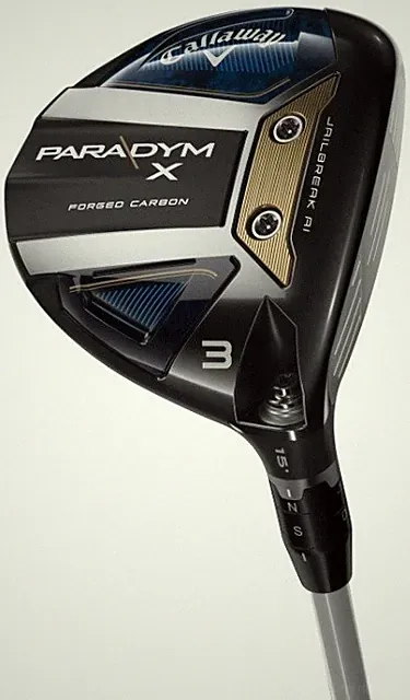 Callaway Paradym X 16.5* 3HL Wood 5.5 Graph Project X HZRDUS Gen 4 Silver 60 Val