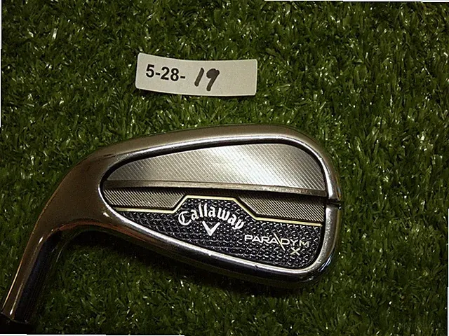 Callaway Paradym X Left Hand 8 Iron Elevate MPH 85 Regular Steel Excellent