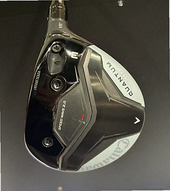 Callaway Quantum Max 15* 3 Wood Stiff Denali Frost 70g RH Used