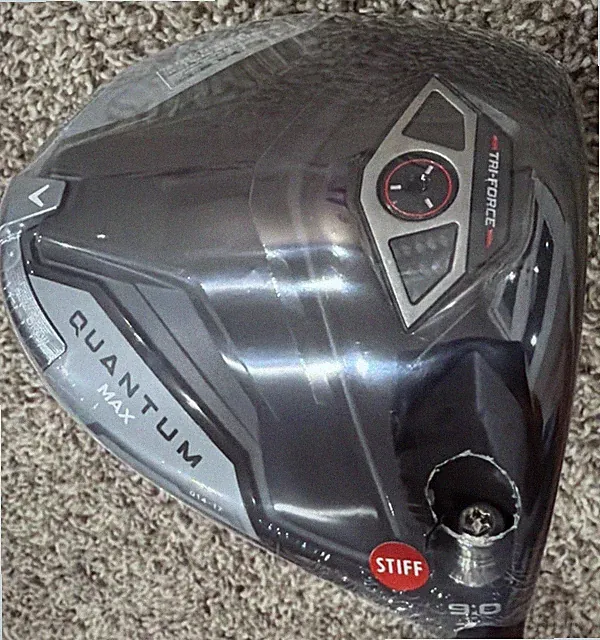 Callaway Quantum Max 9° Driver RH Project X Denali 60 Stiff w Headcover