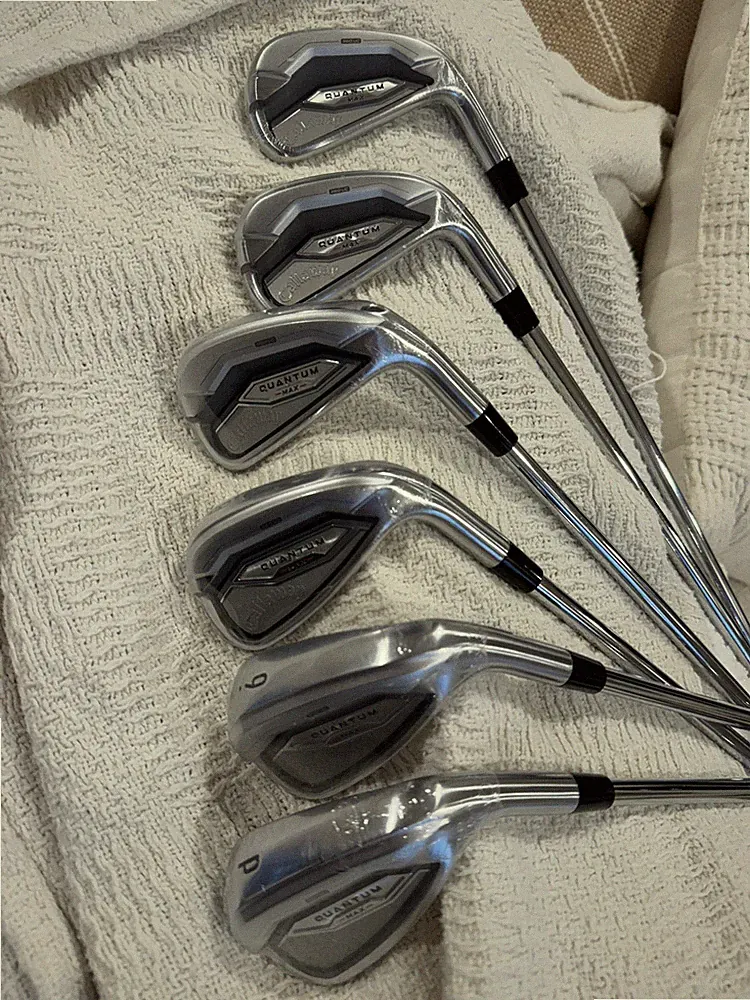 Callaway Quantum Max Irons 5-PW KBS MAX 90 Regular Steel NEW IN PLASTIC