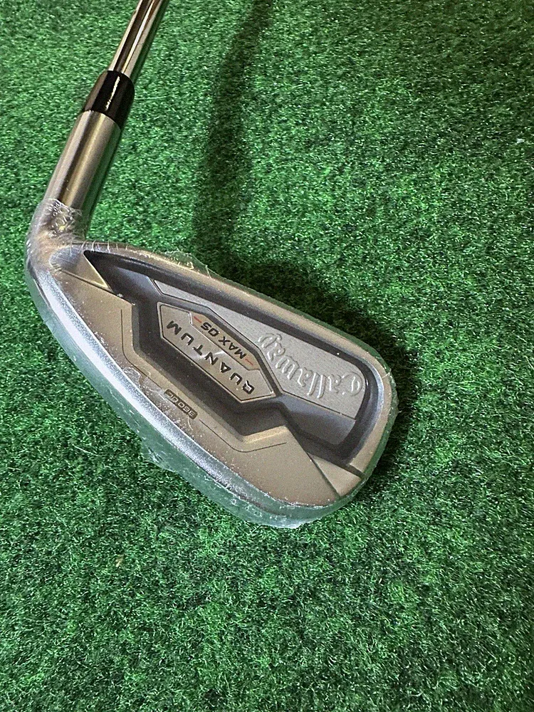 Callaway Quantum Max OS Single 6 Iron True Temper Elevate Regular Steel RH NEW