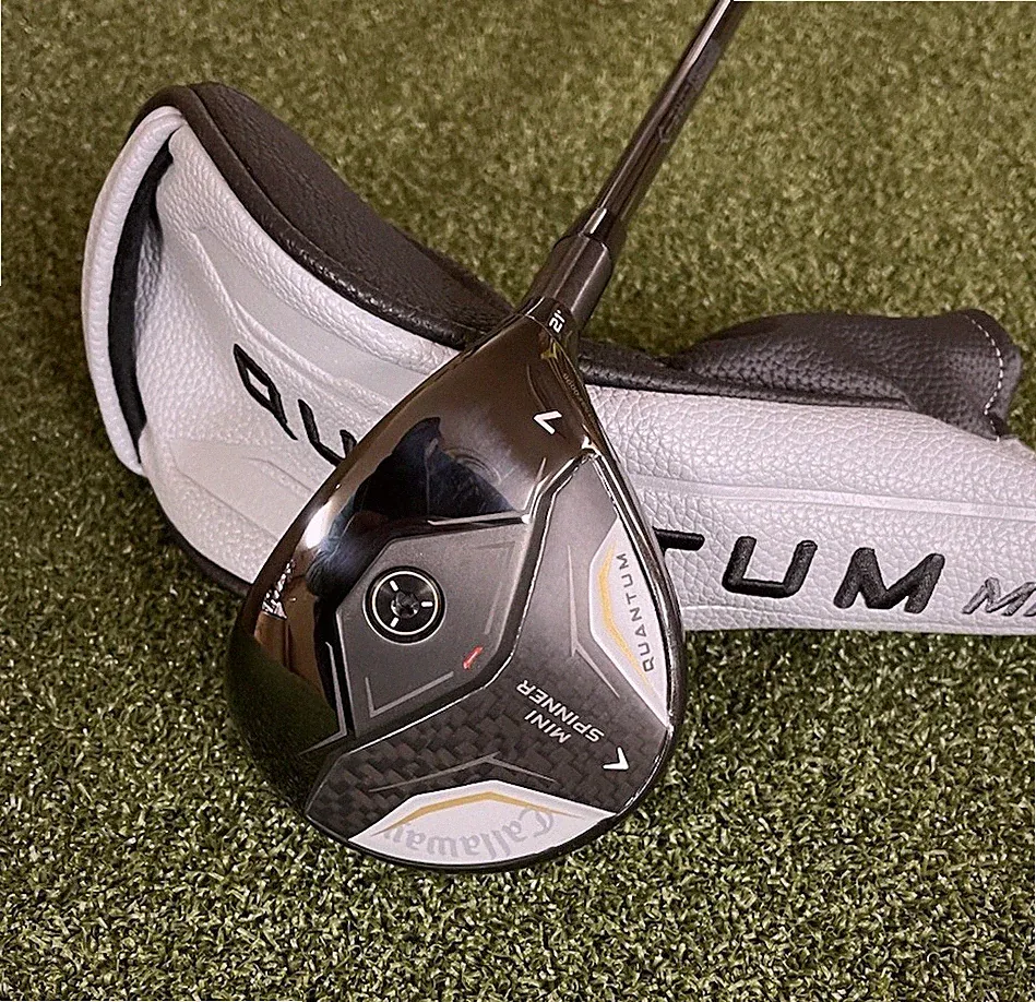 Callaway Quantum Mini Spinner 7wd 21 Mens RH UST Mamiya Lin-Q PC Red 6R Regular