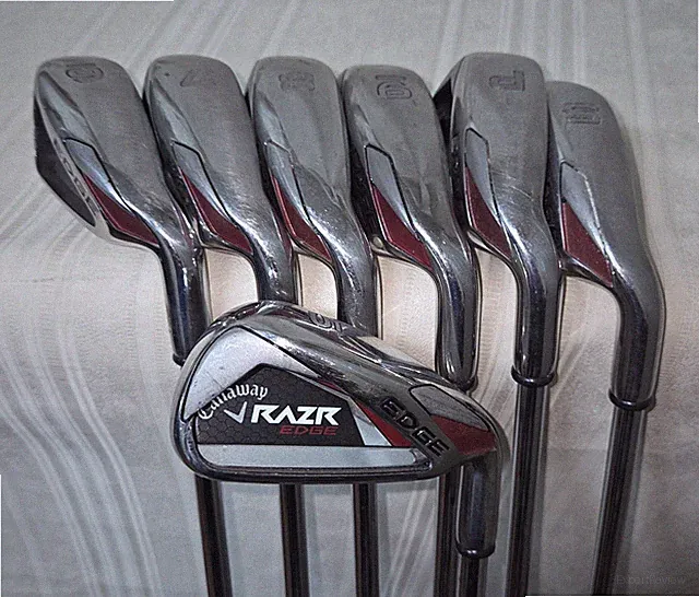 Callaway RAZR Edge 5-9 +P,S Uniflex Flex Steel Shaft Right Handed