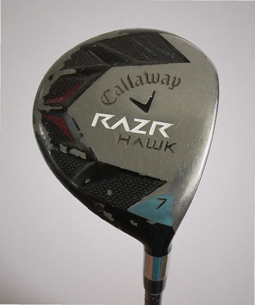 Callaway RAZR Hawk 7 Wood Golf Club, Callaway 55g Graphite Shaft, A Flex, 42" RH