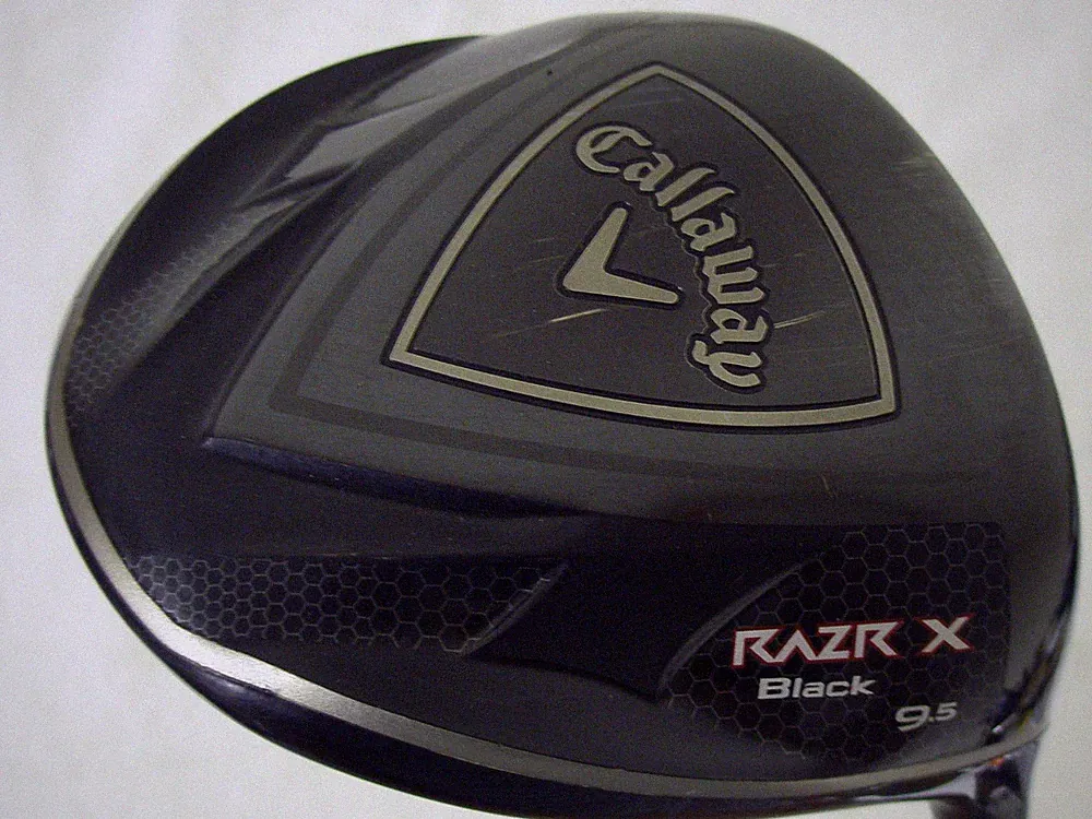 Callaway Razr X Black 9.5* Driver (Fujikura F8 Regular) 460cc Golf Club