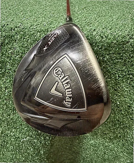 Callaway Razr X Black Driver 9.5 Graphite Stiff Shaft Left Handed