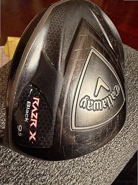 Callaway Razr X Black Driver 9.5° Loft Graphite Fujikura Motore F8 60 Regular RH