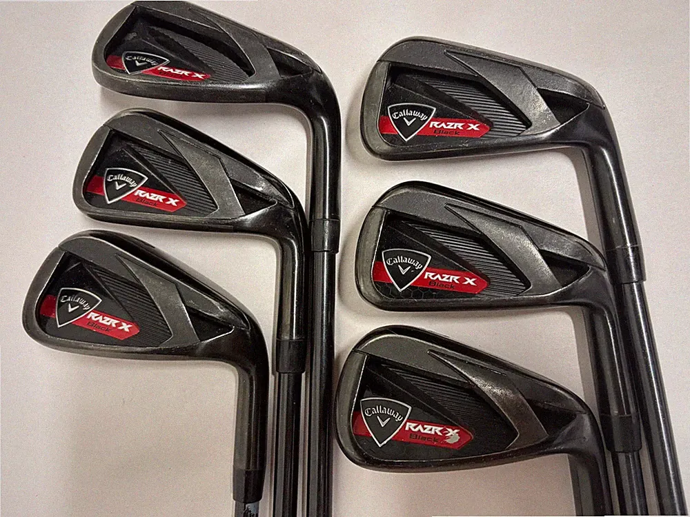 Callaway RAZR X Black Iron Set #5-9,P (6Clubs) /Flex S Stiff