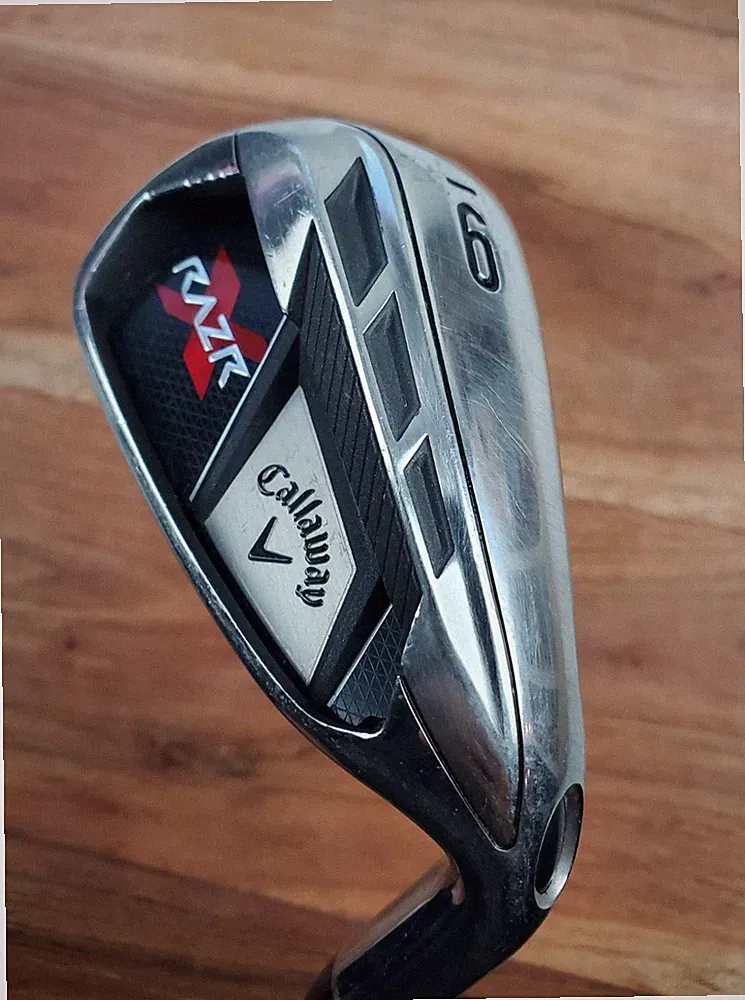 Callaway Razr X Single 9 Iron Uniflex Steel Mens RH 37" - Nice Grip!