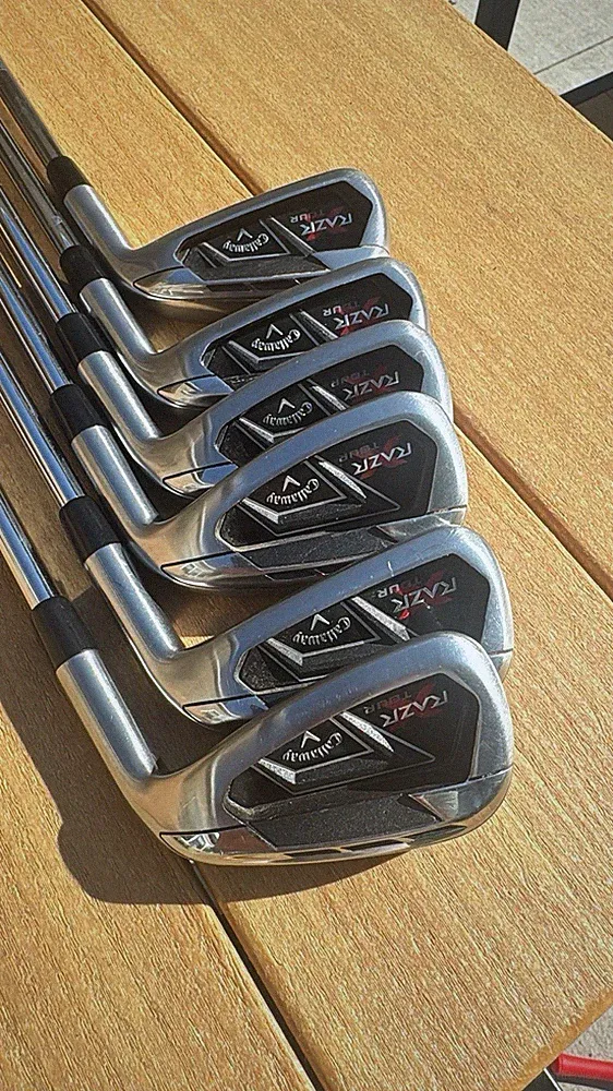 Callaway RAZR X Tour Irons Set 5-PW - True Temper Dynamic Gold S300 Stiff RH
