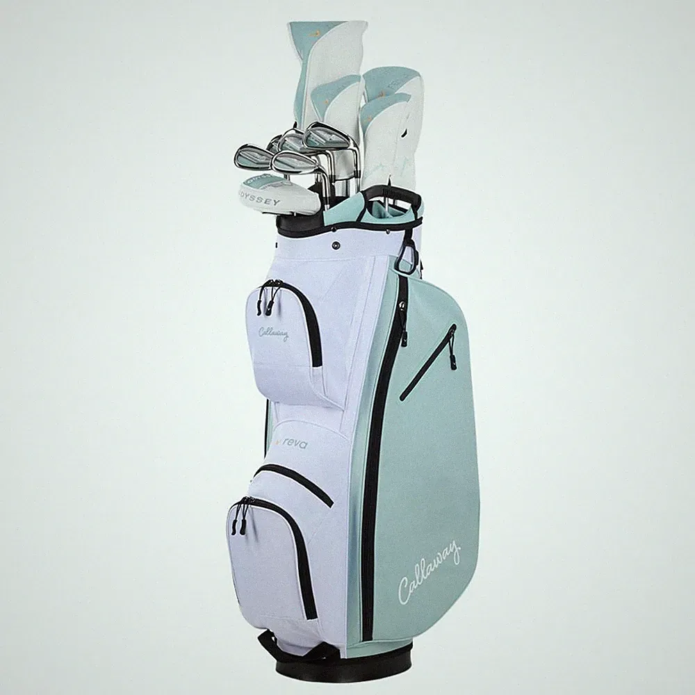 Callaway Reva 26 Peach 11PC Womens Complete Set Cart Bag Right Hand