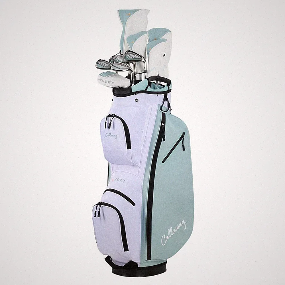 Callaway Reva 26 Peach 11PC Womens Complete Set Cart Bag Right Hand