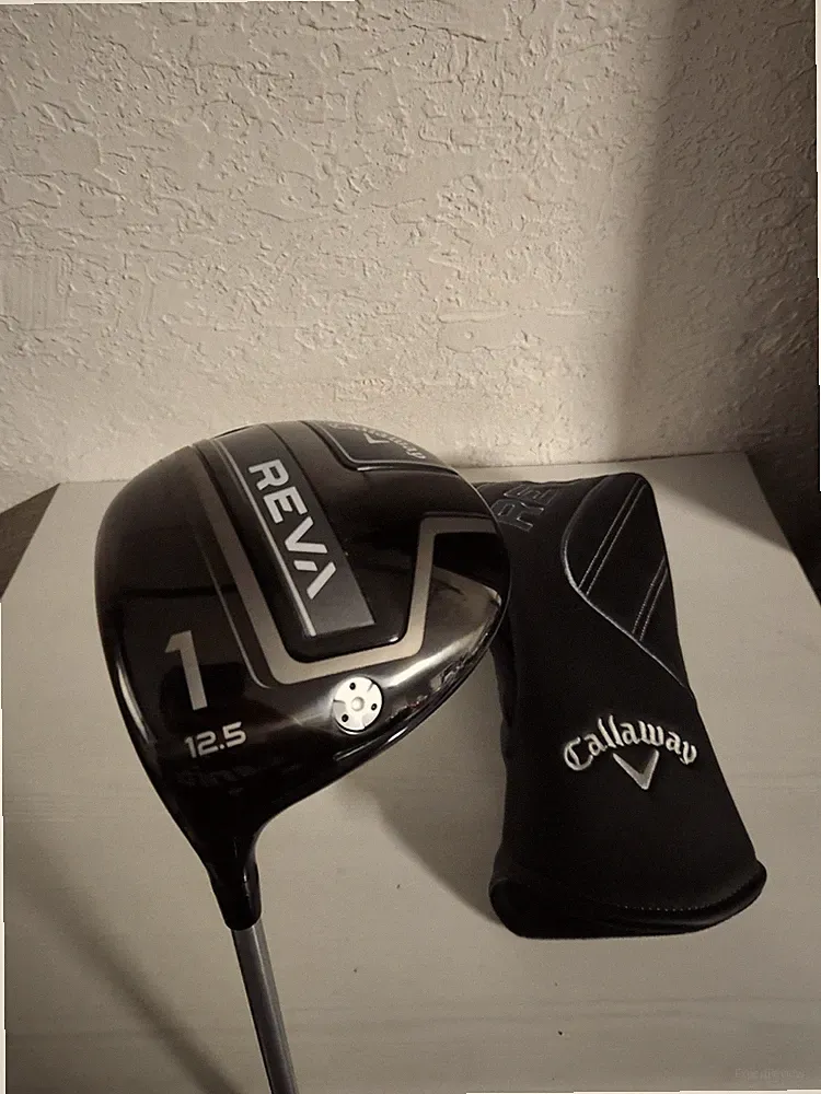 Callaway REVA Driver 12.5 Degree LH W-Flex With Cover - Excellent Condition