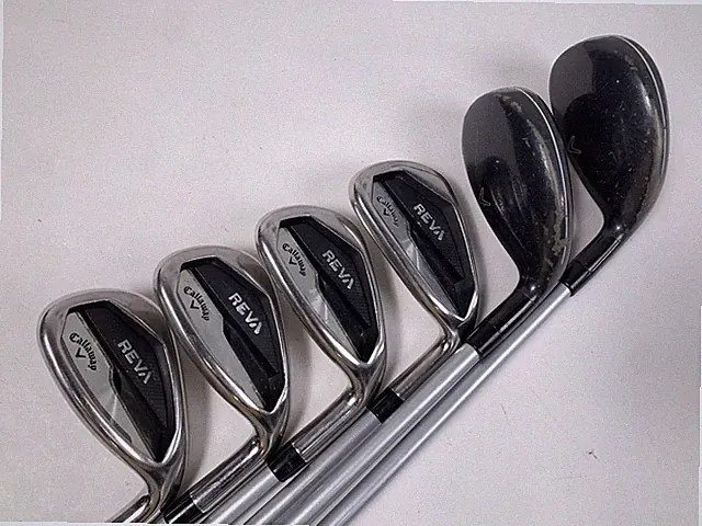 Callaway REVA Hybrid Iron Set 5H-6H 7-PW Reva Ladies RH Undersize Grips