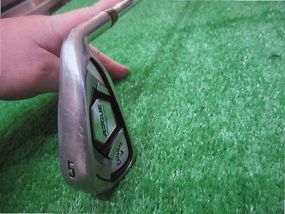 CALLAWAY ROGUE CF18 SINGLE 5 IRON GOLF CLUB TT XP 95 S300 STIFF STEEL GOOD GRIP