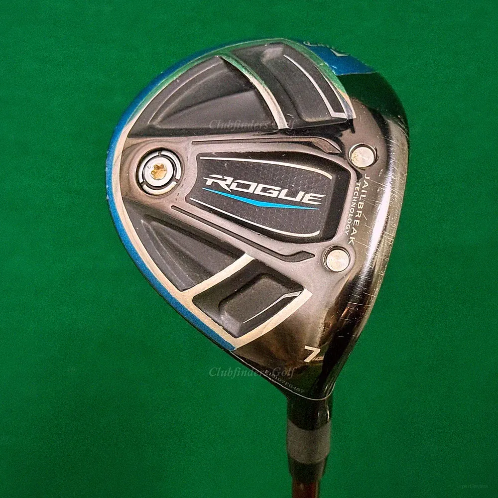 Callaway Rogue Fairway Wood 7 Mitsubishi Rayon Kuro Kage 50g Seniors