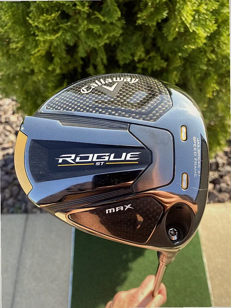 Callaway Rogue St Max 10.5° Driver RH Mitsubishi C6-Red Reg Flex Thriver Mini
