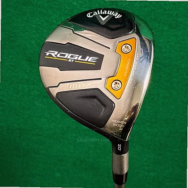 Callaway Rogue ST MAX 20° Fairway Heaven Wood Fujikura Air Speeder 50-A Seniors