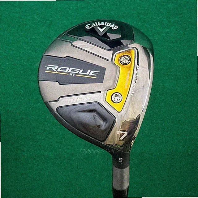 Callaway Rogue ST MAX 21° Fairway Wood 7 Mitsubishi Kai'li 60X Extra Stiff w/ HC