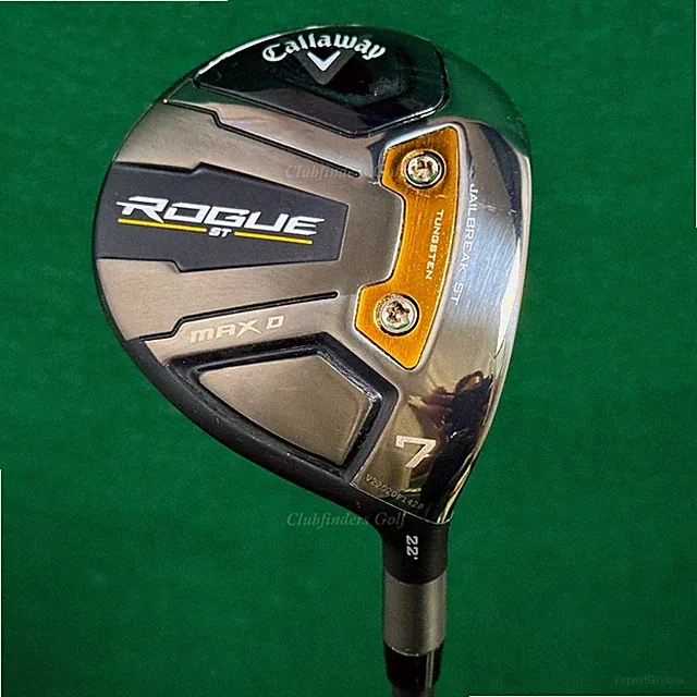 Callaway Rogue ST MAX D 22° Fairway 7 Wood HZRDUS Smoke Black 70g Extra Stiff