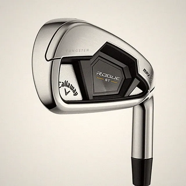 CALLAWAY ROGUE ST MAX OS 8 IRON STEEL REGULAR STANDARD