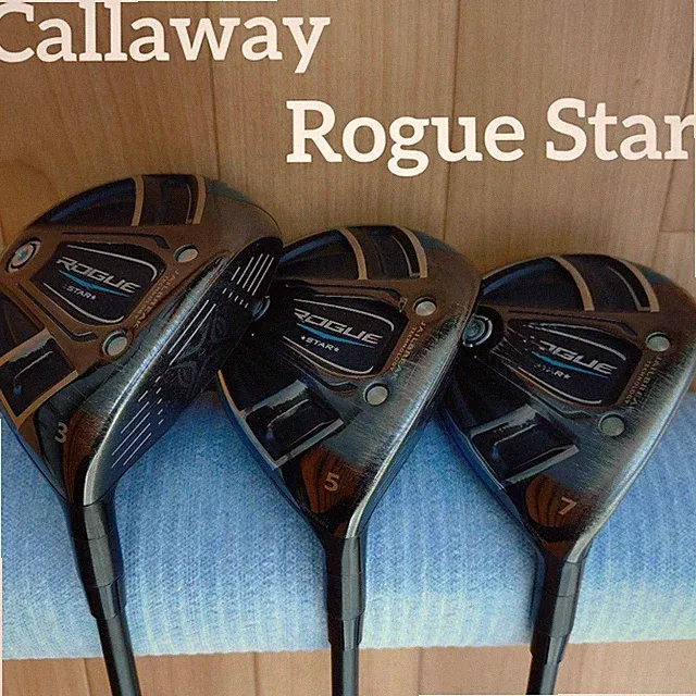 Callaway Rogue Star 3W 5W 7W Fairway Wood Set Speeder 569 TR R Forgiving Japan