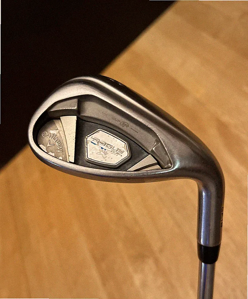 Callaway Rogue X CF18 Sand Wedge XP95 S300 Stiff Flex Steel Shaft CUP 360