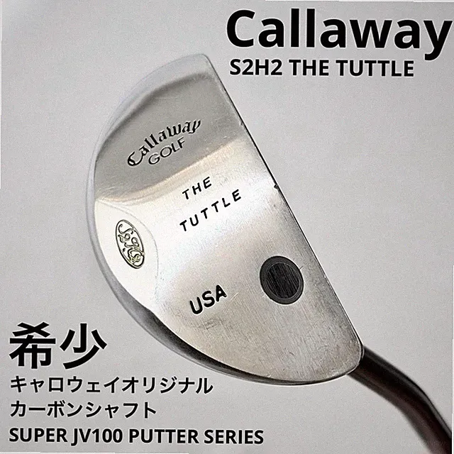 Callaway S2H2 THE TUTTLE Putter 33.5" Carbon Shaft Rare Vintage Golf