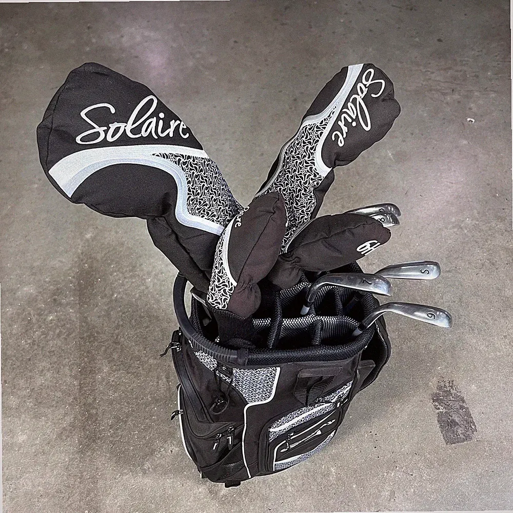 Callaway Solaire Club Set Driver 3W 5H-6H 7-PW SW Putter Ladies RH HC +Bag