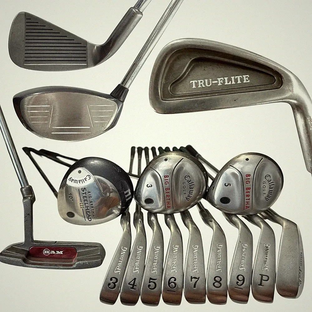 Callaway Spalding Ram Men’s Right Hand Golf Club Set Reg Flex Graphite & Steel