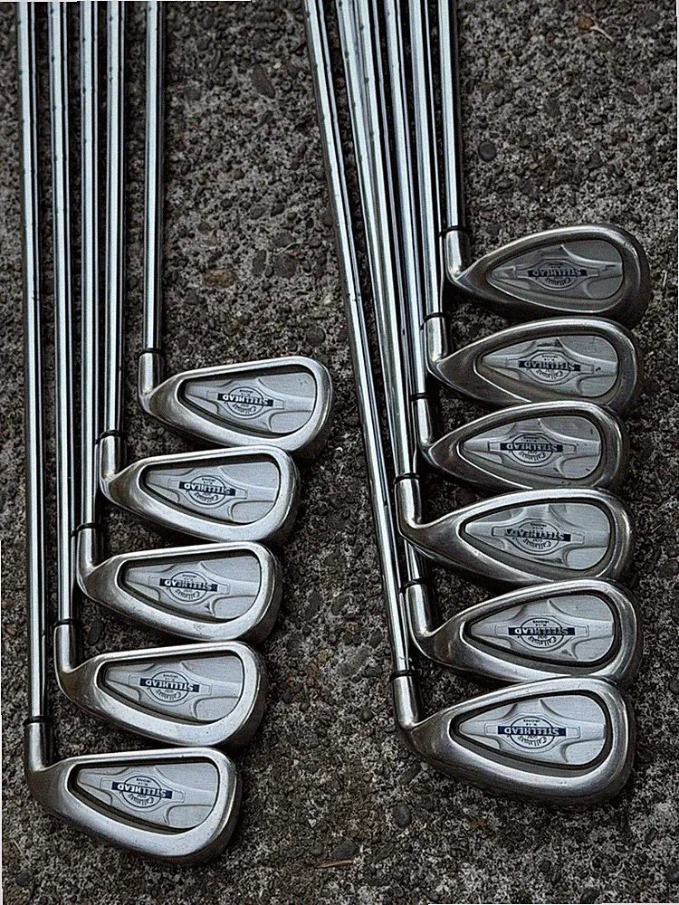 Callaway Steelhead X-14 Iron Set 3-9 PW AW SW LW Steel Uniflex RH 11 Clubs