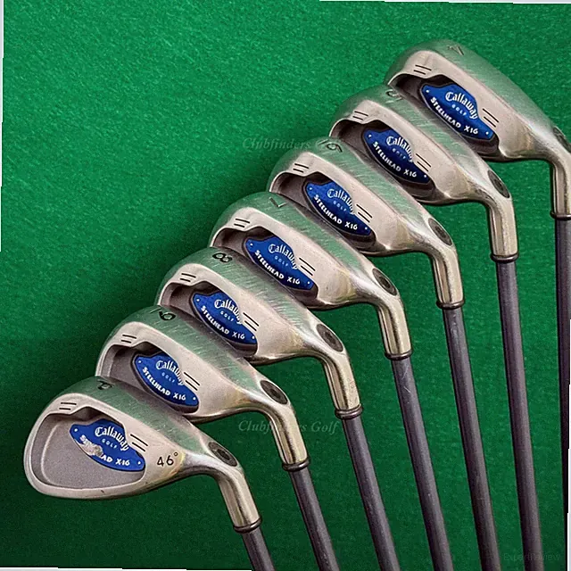 Callaway Steelhead X-16 4-PW Iron Set System CW85 Graphite Firm