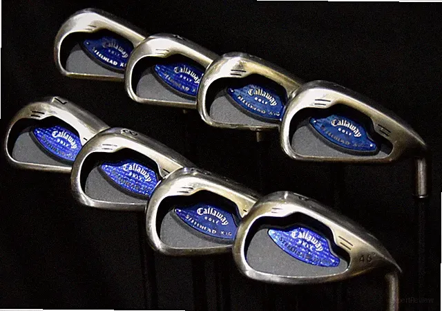 CALLAWAY STEELHEAD X-16 IRONS SET, 3-9, PW SHAFT 38.5IN (5), REG FLEX, RH