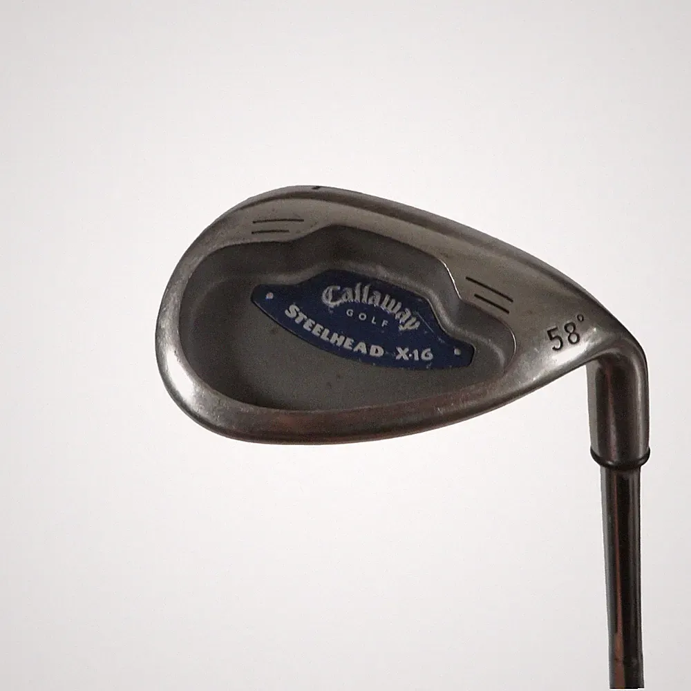 Callaway Steelhead X-16 Lob Wedge 58 Degree Uniflex Steel 35" RH NEW GRIP