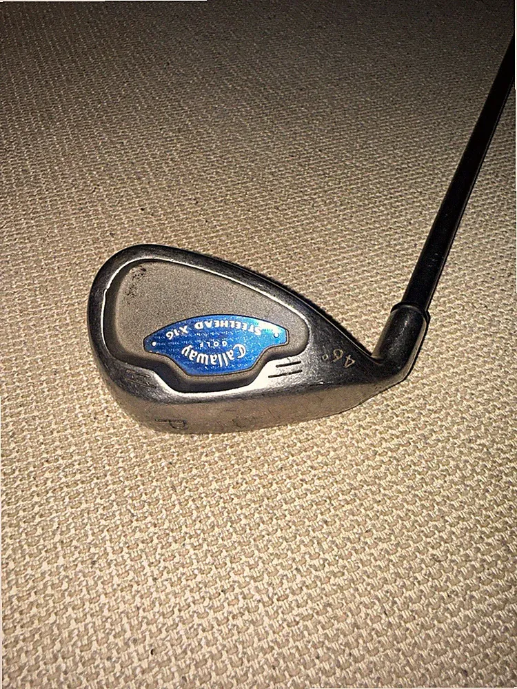 Callaway Steelhead X-16 Pitching Wedge 46° Steel Regular Flex left-Handed
