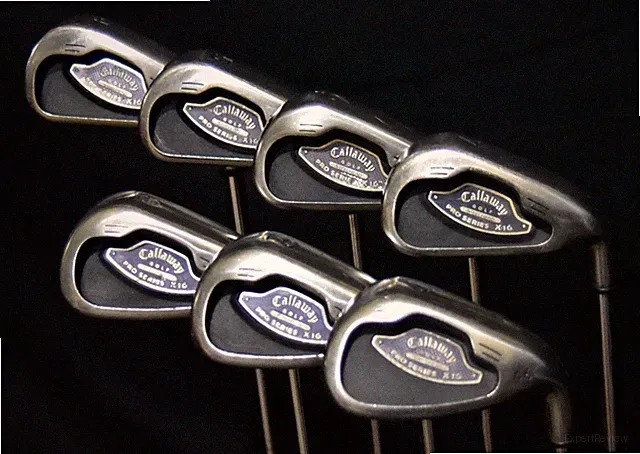 CALLAWAY STEELHEAD X-16 PRO SET: 4-9,P IRONS SHAFT 38.5 IN (5I), STIFF FLEX, RH