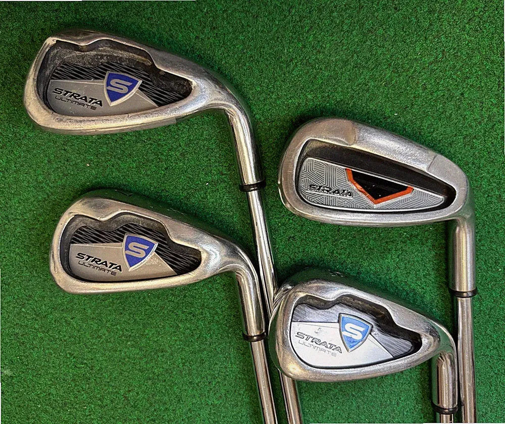 Callaway Strata 7-PW Irons Set, Stiff Steal, Right Handed