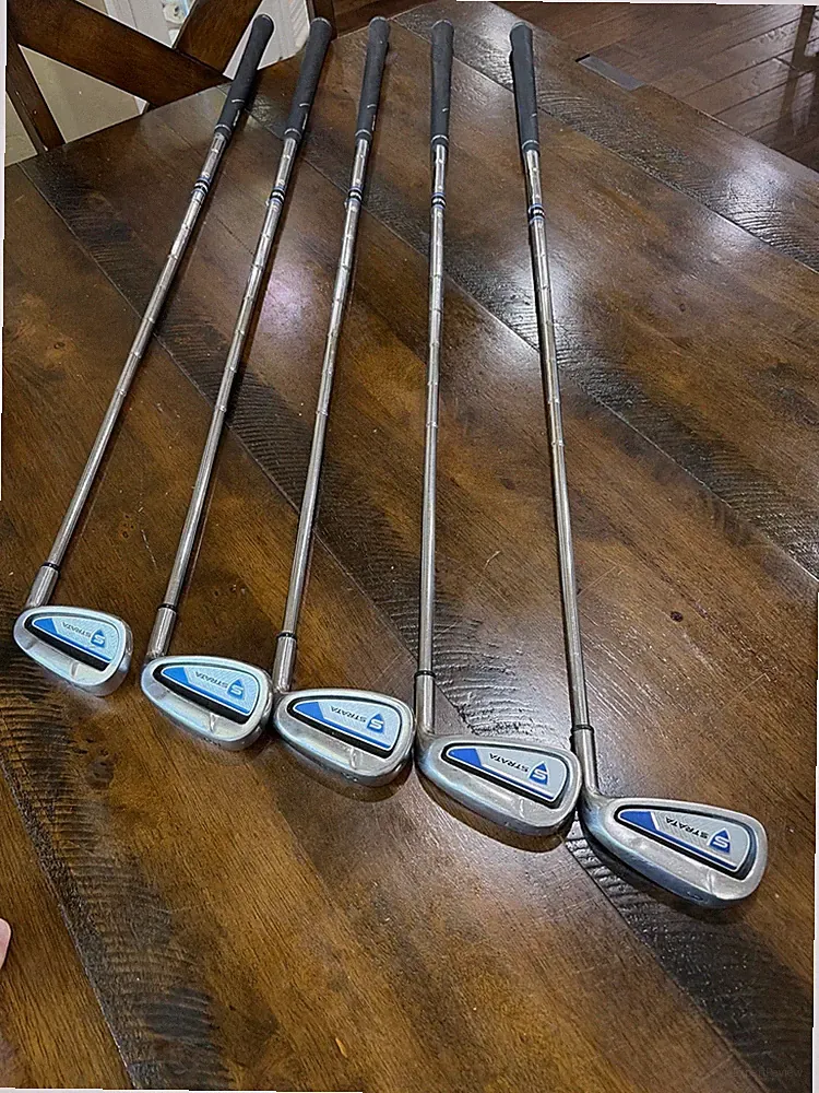 Callaway Strata Golf Club Iron Set Of 5 RH 6-PW 6 7 8 9 P Steel Regular