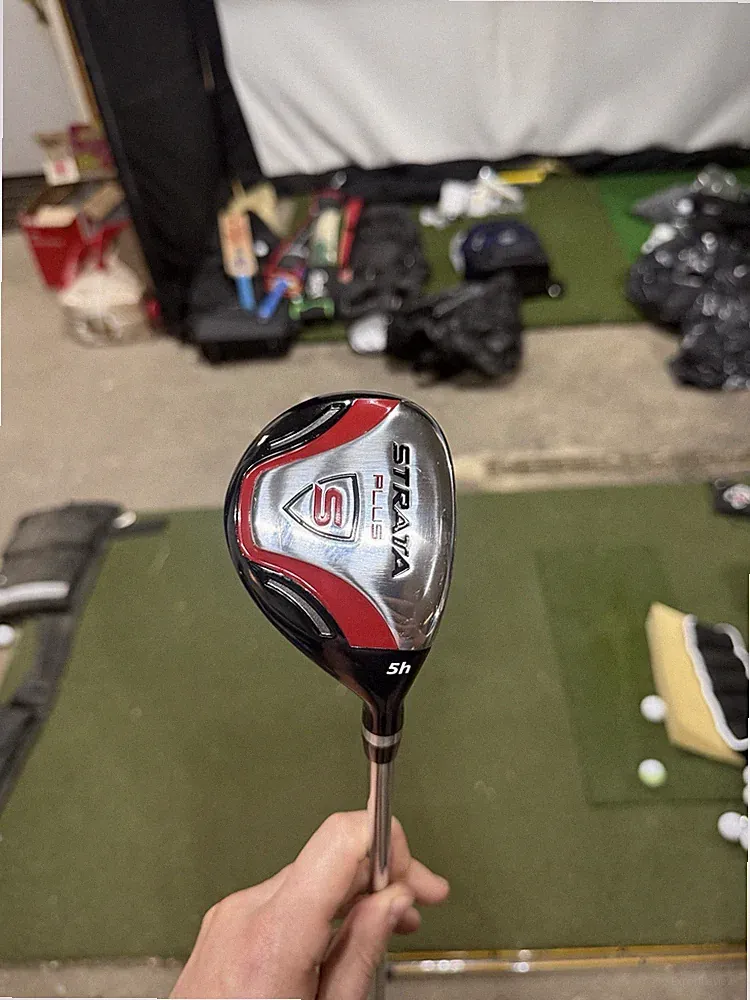 Callaway Strata Plus 5 Hybrid 26° RH Steel Shaft Uniflex Mens Golf Club New READ