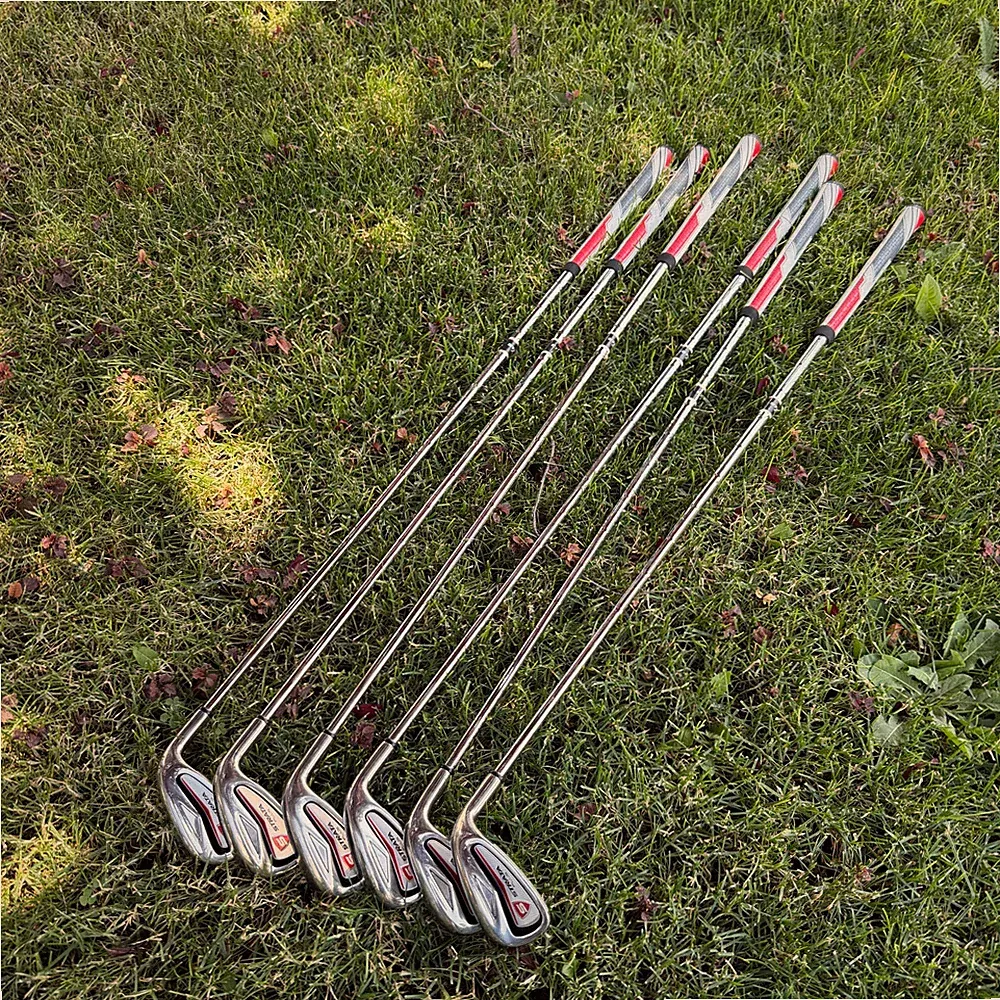 Callaway Strata Plus 6 Piece Golf Club Iron Set 6-9, SW PW Steel Shaft RH