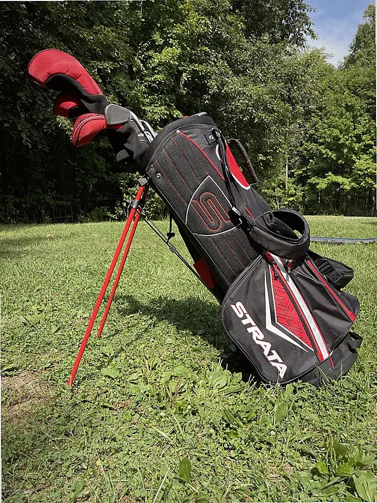 Callaway Strata Plus Mens Complete Package Golf Set 10 Clubs w/ Stand Bag RH