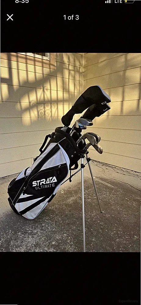 Callaway Strata Ultimate 12 Piece Complete Golf Set Right Handed Great Condition