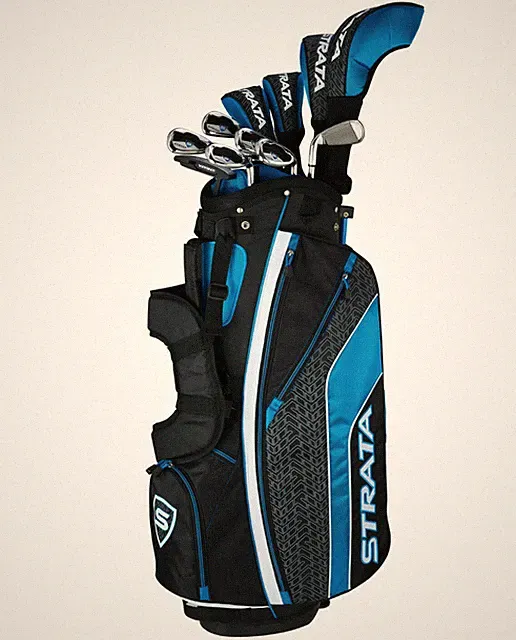 Callaway Strata Ultimate Mens Package Set- Black Blue 2019